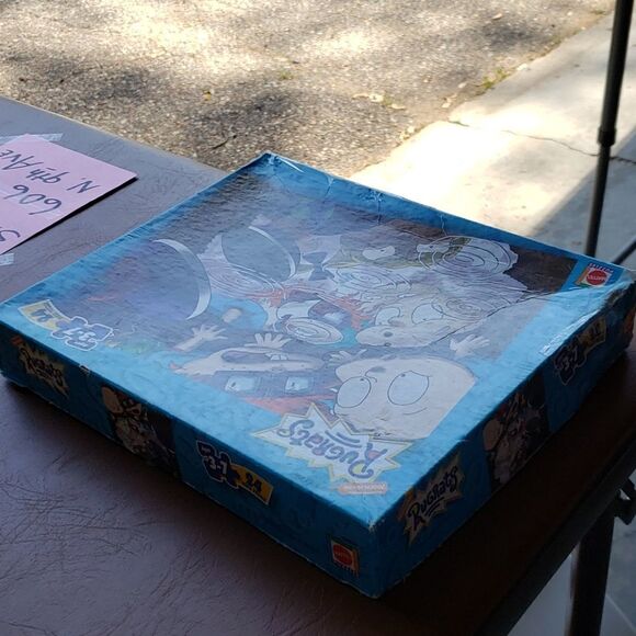 Lot of 2 Kids Vintage Jigsaw Puzzles - Aladdin and Rugrats - Picture 7 of 12